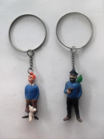 Vintage Kuifje Sleutelhangers 1969 Kapitein haddock Tintin beschikbaar voor biedingen