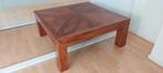 Salontafel, 100x100x43; fineer, Huis en Inrichting, Ophalen, Gebruikt, 100 tot 150 cm, 50 tot 100 cm