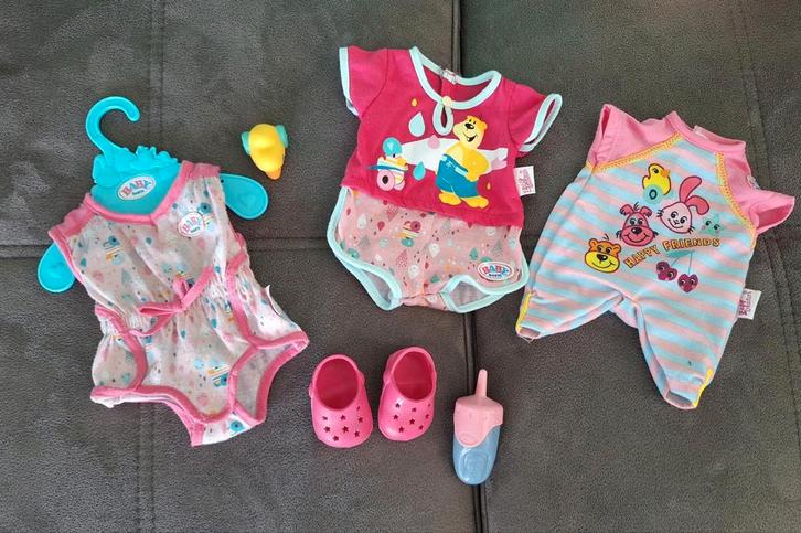 Baby Born Kleertjes, voor pop van 43 cm, Kinderen en Baby's, Speelgoed | Poppen, Gebruikt, Babypop, Ophalen of Verzenden