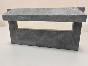 Inbouw natuursteen brievenbus 32x18 cm - NIEUW - voorraad beschikbaar voor biedingen