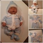 Gehaakt setje prematuur setje, Verzamelen, Poppen, Ophalen of Verzenden, Nieuw, Kleertjes