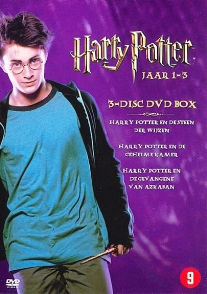 DVD box: Harry Potter: Jaar 1-3, Cd's en Dvd's, Dvd's | Kinderen en Jeugd, Zo goed als nieuw, Film, Avontuur, Boxset, Vanaf 9 jaar