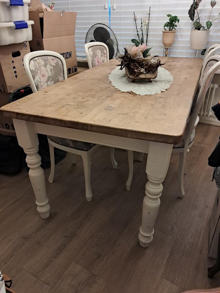 Mooie boerentafel, Ophalen