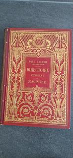 Oud boek: Directoire, Consulat et Empire, Ophalen of Verzenden, Paul Lacroix