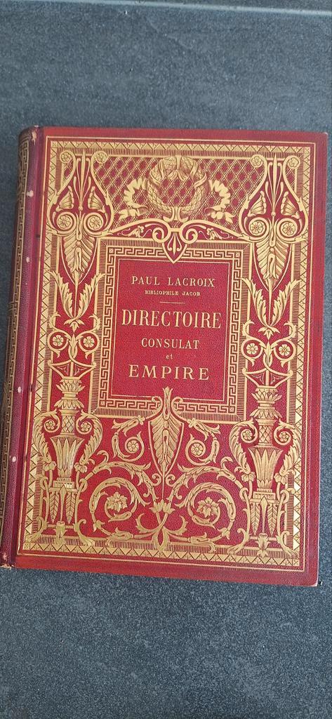 Oud boek: Directoire, Consulat et Empire, Antiek en Kunst, Antiek | Boeken en Bijbels, Ophalen of Verzenden