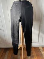 Leren broek, Kleding | Dames, Maat 38/40 (M), Zwart, Ophalen of Verzenden, Zo goed als nieuw