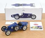 Bugatti T35 1925 Donker Blauw schaal 1/12 Norev 125703 LIM., Verzenden, Nieuw, 1:9 t/m 1:12, Auto