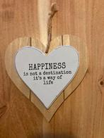 Gratis wandbordje hartvorm met tekst (15x14cm), Ophalen of Verzenden, Zo goed als nieuw