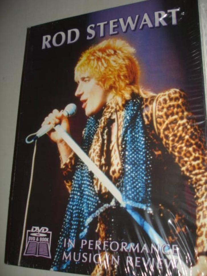 Rod Stewart- In Performance- BOEK + DVD- (NIEUW/SEAL), Cd's en Dvd's, Dvd's | Muziek en Concerten, Nieuw in verpakking, Boxset