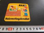 sticker ASLK Huisvestingskrediet, Ophalen, Zo goed als nieuw, Bedrijf of Vereniging