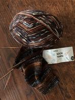 Gezocht bruin/grijze/zwarte sokkewol van Wibra, Ophalen of Verzenden, Breien of Haken, Wol of Garen