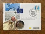 2 euro Numisbrief. Vatikaan. 2015. 10 jaar dood Johannes Pau, Postzegels en Munten, Munten | Europa | Euromunten, 2 euro, Vaticaanstad