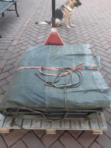 XXXL zeil 6,5x12m! Afkomstig van Nederlandse Landmacht  beschikbaar voor biedingen