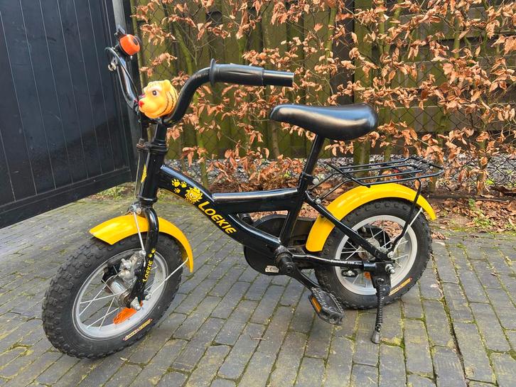 Loekie Kinderfiets 12 inch, Fietsen en Brommers, Fietsen | Jongens, Gebruikt, 14 inch of minder, Handrem, Ophalen