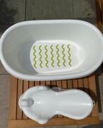 Babybadje & Badzitje (Baby bathtub and seat), Zo goed als nieuw, Badje, Standaard, Ophalen