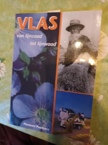 Vlas van lijnzaad tot lijnwaad. Linnen, textiel landbouw  beschikbaar voor biedingen