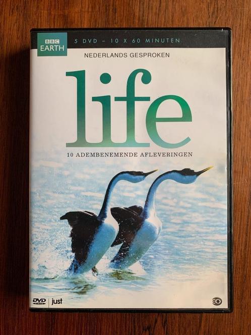 5-dvd-set Life; Peter Drost; 10 x 60 minuten; BBC Earth, Cd's en Dvd's, Dvd's | Documentaire en Educatief, Zo goed als nieuw, Natuur