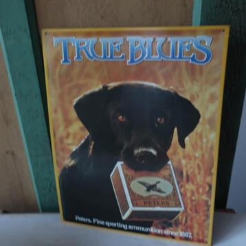 Petes ammunition True Blues wandbord 32 x 41 cm decoratie beschikbaar voor biedingen