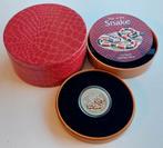 Zilveren 1/2 oz Snake proof colored 2013., Ophalen of Verzenden, Setje, Zilver