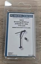 FC Model Trend 16510 1:16 Browning M1919 voor Jeep Detail Se, Ophalen of Verzenden, Nieuw, Groter dan 1:35, Diorama