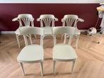 Caféstoelen 5 stuks, Huis en Inrichting, Stoelen, Ophalen, Gebruikt