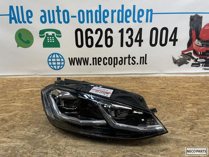 GOLF 7 FACELIFT VOL LED KOPLAMP RECHTS 5G1941082 ORIGINEEL, Auto-onderdelen, Verlichting, Volkswagen, Gebruikt, Ophalen of Verzenden