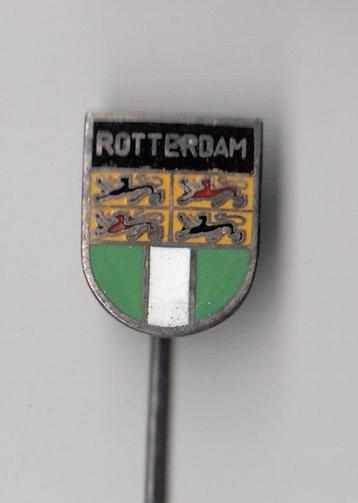 Rotterdam Stadswapen emaille speldje beschikbaar voor biedingen