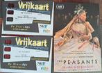 2 vrijkaartjes voor de film The Peasants, Twee personen