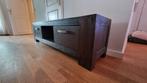 Donkerbruin tv meubel 180x45x50 teab, Minder dan 100 cm, 25 tot 50 cm, Minder dan 50 cm, Teakhout