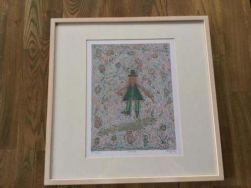 Gelimiteerde litho van Pjeroo Roobjee, Antiek en Kunst, Kunst | Litho's en Zeefdrukken, Ophalen of Verzenden
