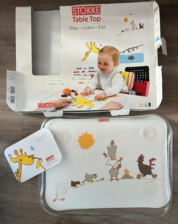 Stokke Table Top - Prima Staat!, Kinderen en Baby's, Kinderstoelen, Zo goed als nieuw, Overige typen, Ophalen of Verzenden