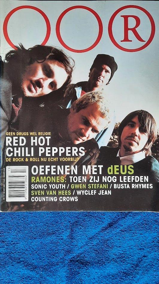 OOR 13-2002 Red Hot Chili Peppers Deus Ramones Sonic Youth G, Boeken, Tijdschriften en Kranten, Zo goed als nieuw, Muziek, Film of Tv