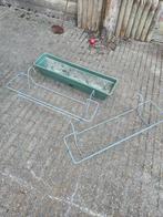 Ophang plantenbak incl 2 ophangsystemen, Tuin en Terras, Bloembakken en Plantenbakken, Ophalen, Gebruikt, Kunststof, 60 cm of meer