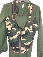 Carnaval militair vogelaar of...camouflagepak zeg het maar!, Carnaval, Zo goed als nieuw, Kleding, Maat 36 (S)
