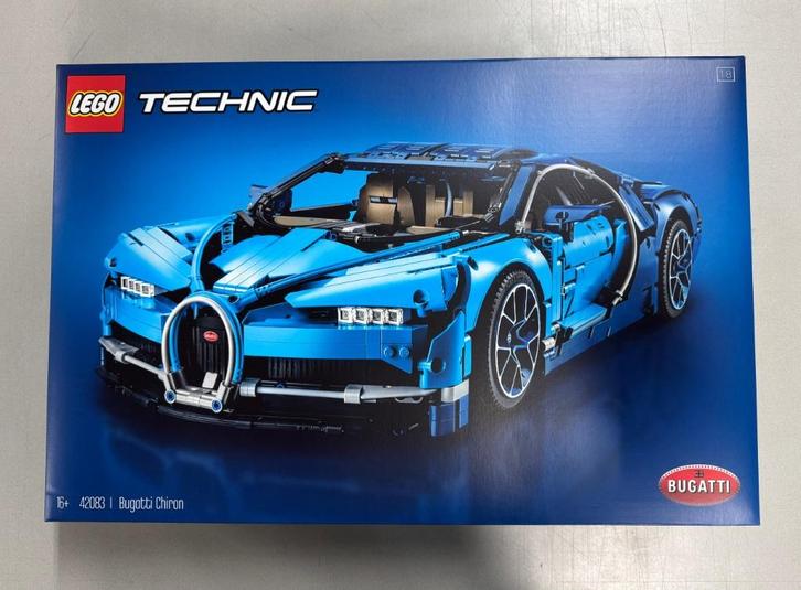 LEGO Technic set 42083 – Bugatti Chiron, nieuw in doos., Kinderen en Baby's, Speelgoed | Duplo en Lego, Nieuw, Lego, Complete set