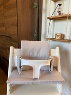 Beige/ grijs kussenset voor kinderstoel stokke tripp trapp, Ophalen of Verzenden, Nieuw, Meegroeistoel, Stoelverkleiner