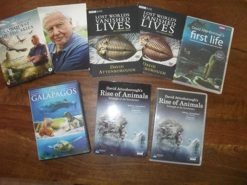 4 DOCUMENTAIRES SIR DAVID ATTENBOROUGH., Cd's en Dvd's, Dvd's | Documentaire en Educatief, Zo goed als nieuw, Natuur, Boxset, Alle leeftijden