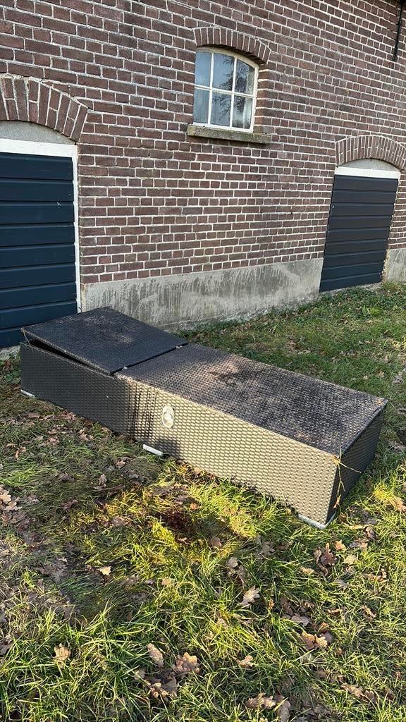 Ligbed buiten, Tuin en Terras, Bloembakken en Plantenbakken, Ophalen, Kunststof, Minder dan 30 cm, Rond