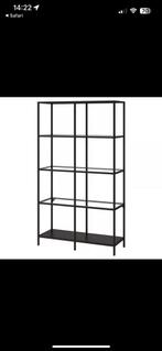 Stellingkast IKEA Vitsjo dubbel glas, Ophalen, Zo goed als nieuw