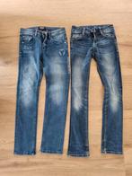 2 Leuke Meisjes Jeans Maat 140 - Blue Ridge & Mitch, Broek, Gebruikt, Meisje, Blue Ridge, Mitch