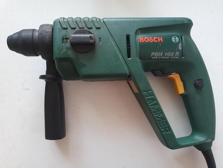 Bosch boorhamer PBH 160 R, Doe-het-zelf en Verbouw, Gereedschap | Boormachines, Zo goed als nieuw, Boor- en/of Breekhamer, 600 watt of meer