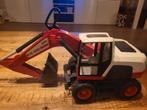 Rode Bruder graafmachine, Ophalen, Gebruikt