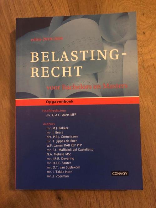 G.A.C. Aarts - Opgavenboek belastingrecht, Boeken, Wetenschap, Zo goed als nieuw, Ophalen of Verzenden