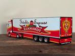 Tekno - Scania Eckhardt “ Früchte Express “, Hobby en Vrije tijd, Modelauto's | 1:50, Ophalen of Verzenden, Zo goed als nieuw