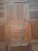 Witte rozenkrans, meegenomen uit Lourdes., Ophalen of Verzenden, Zo goed als nieuw, Overige typen, Christendom | Katholiek