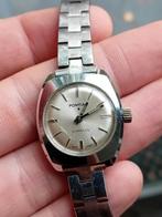 Vintage Pontiac Dames Polshorloge - Opwindbaar, Overige merken, Staal, Gebruikt, Staal