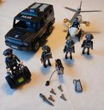 Playmobil politie auto, helicopter, segway en hond, Kinderen en Baby's, Speelgoed | Playmobil, Ophalen of Verzenden, Gebruikt