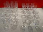 Prachtige set kristallen glazen, Ophalen of Verzenden, Zo goed als nieuw, Kristal, Glas of Glazen