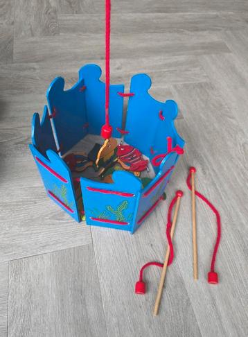 Houten magneet vissenspel izgst beschikbaar voor biedingen