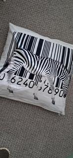 Woonkussen 50x50cm, Ophalen of Verzenden, Zo goed als nieuw, Zwart, Vierkant